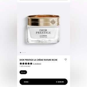 NEW Dior Prestige la crème riche